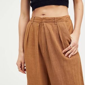 Free People Pleated Casual Pants